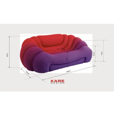 Kare Sofa DREAMSCAPE SUNRISE 345 x 90 x 125cm / 70894