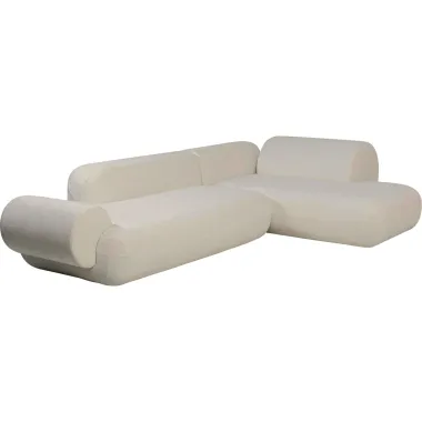 Kare Narożnik SOFT EDGE prawostronny kremowy 342cm / 40861