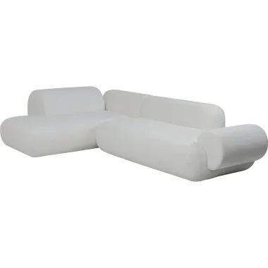 Kare Narożnik SOFT EDGE lewostronny biały 342cm / 40860