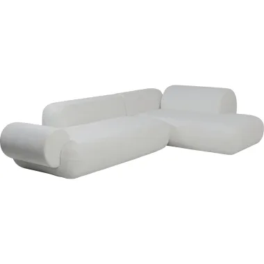 Kare Narożnik SOFT EDGE prawostronny biały 342cm / 40859
