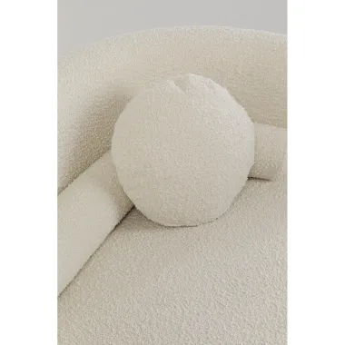 Kare Sofa 3 osobowa KELLY boucle kremowa 225 x 63 x 83cm / 87293