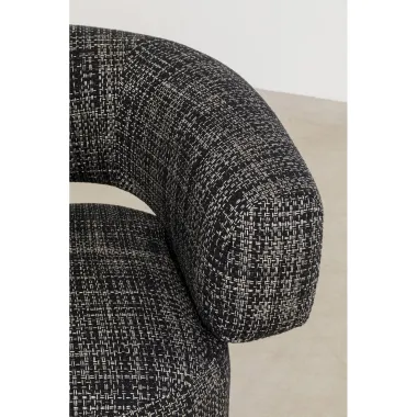 Kare Fotel tapicerowany MAYE BOW 86 x 70 x 76cm/ 87499