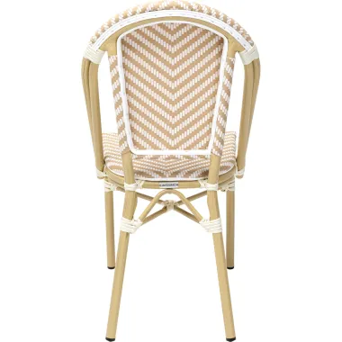 Kare Krzesło ogrodowe MONTMARTRE cream wite 46 x 91 x 57cm / 71435