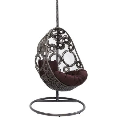 Kare Fotel wiszący IBIZA brązowy 104 x 203cm / 83869