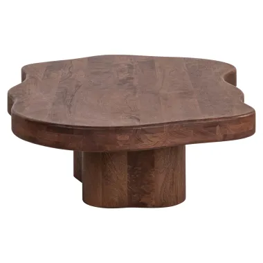 Stolik kawowy SHERMAN brązowy 140 x 34 x 85cm / 214457