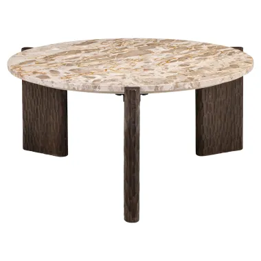 Stolik kawowy KATO brązowy 97 x 42 x 97cm / 215653