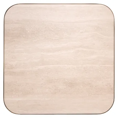 Stolik kawowy CLARIDGE beżowy 70 x 37 x 70cm / 216052