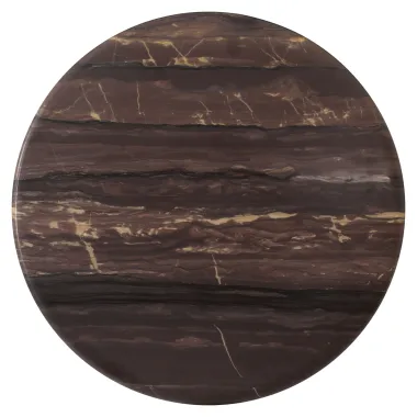 Stolik kawowy MENTON brązowy (2 set) 90 x 38 x 90cm / 215873