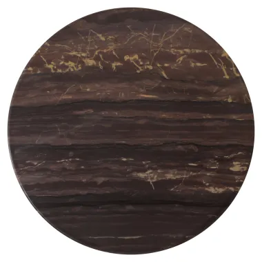 Stolik kawowy MENTON brązowy (2 set) 90 x 38 x 90cm / 215873