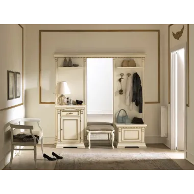 Palazzo Ducale White Włoski panel na korytarz 220 x 214 x 9 cm / 71BO87 – 71BO72KOMPL