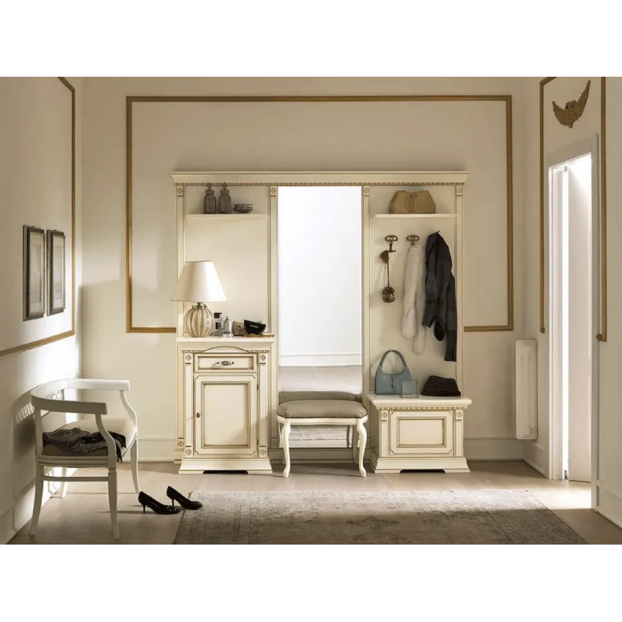 Palazzo Ducale White Włoski panel na korytarz 220 x 214 x 9 cm / 71BO87 – 71BO72KOMPL