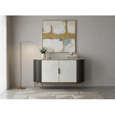 Livin Hill Stilig ST906B Komoda grafitowa 150 x 88 x 40cm