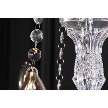 Invicta Żyrandol kryształowy DIAMONDS 15-ramienny jasny / 1281