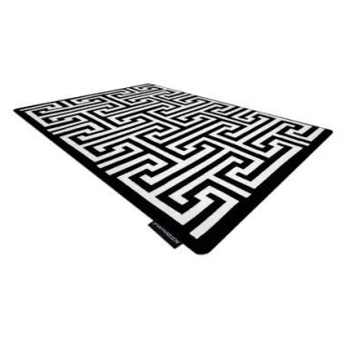 Dywan HAMPTON Crown czarny 80 x 150cm / GR4797