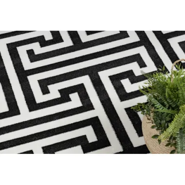 Dywan HAMPTON Crown czarny 80 x 150cm / GR4797