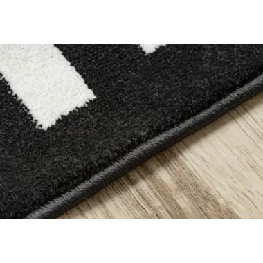 Dywan HAMPTON Crown czarny 160 x 220cm / GR4795