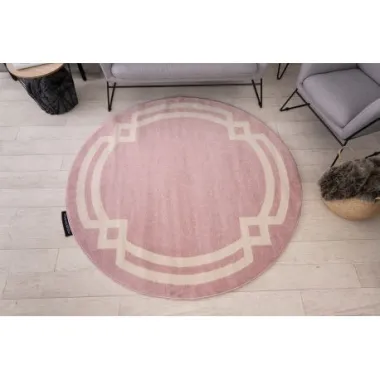 Dywan HAMPTON Lux koło róż Ø 120cm / GR2887