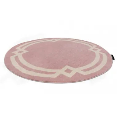Dywan HAMPTON Lux koło róż Ø 140cm / GR2905