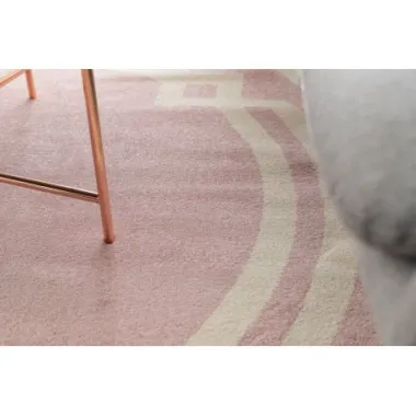 Dywan HAMPTON Lux koło róż Ø 140cm / GR2905