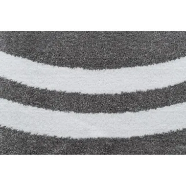Dywan HAMPTON Lux koło szary Ø 120cm / GR2888