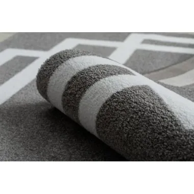 Dywan HAMPTON Lux koło szary Ø 120cm / GR2888
