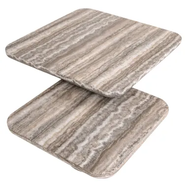 Stolik kawowy DULCE szary 90 x 35 x 90cm / 214110