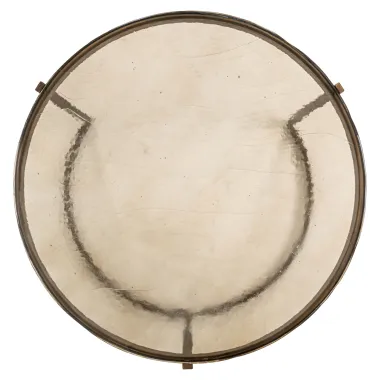 Stolik kawowy CLEO złoty (2 set) 81 x 45 x 81cm / 825314