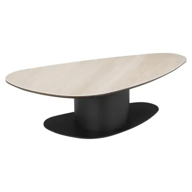 stolik kawowy RITZ czarny 140 x 38 x 75cm / 8712