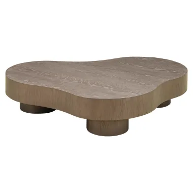 Stolik kawowy BOGOR jasno brązowy 143 x 30 x 103cm / 7952