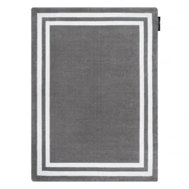 Dywan HAMPTON Ramka szary 120 x 170cm / GR2900