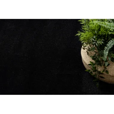 Dywan HAMPTON Chick koło ramka czarny Ø 140cm / GR4759