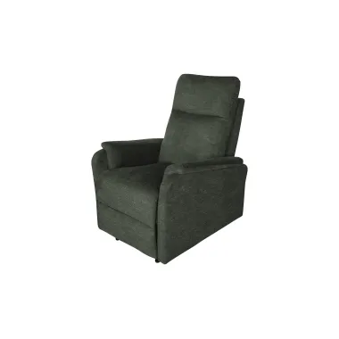 Invicta Fotel Kinowy HOLLYWOOD elektryczna regulacja zielony 75 x 100 x 85cm / 47602