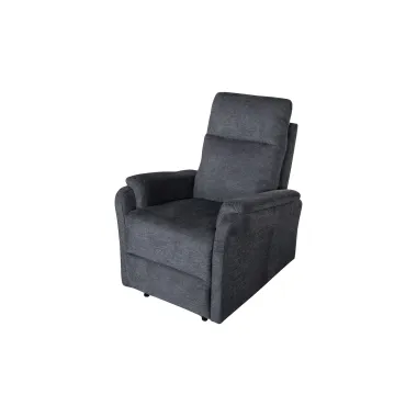 Invicta Fotel Kinowy HOLLYWOOD elektryczna regulacja szary 75 x 100 x 85cm / 47600