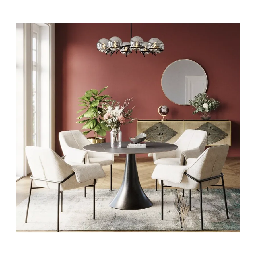 Kare Stół GRANDE POSSIBILITA SIGNATURE ceramiczny blat Ø 120 x 77cm / 86382