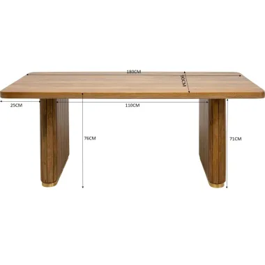 Kare Stół do jadalni GRACE mango 180 x 76 x 90cm / 8721