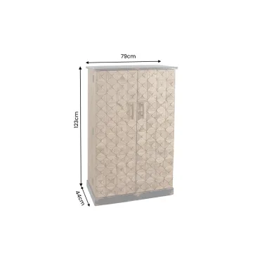 Invicta Barek na wino BODEGA sosna naturalna 79 x 120 x 44cm / 48162