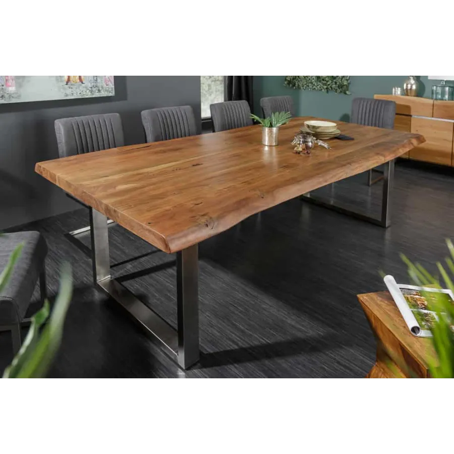 Invicta Stół do jadalni MAMMUT akacja honey 200cm / 40127