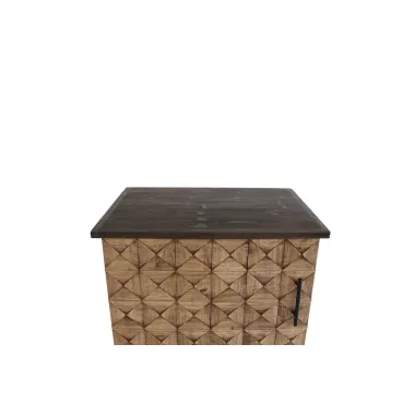 Invicta Barek na wino BODEGA sosna naturalna 62 x 90 x 43cm / 48169