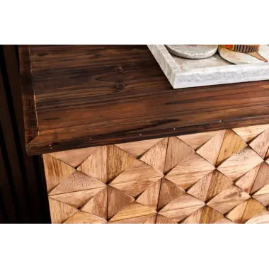 Invicta Barek na wino BODEGA sosna naturalna 62 x 90 x 43cm / 48169