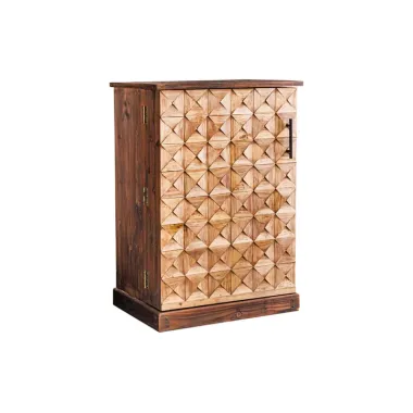 Invicta Barek na wino BODEGA sosna naturalna 62 x 90 x 43cm / 48169