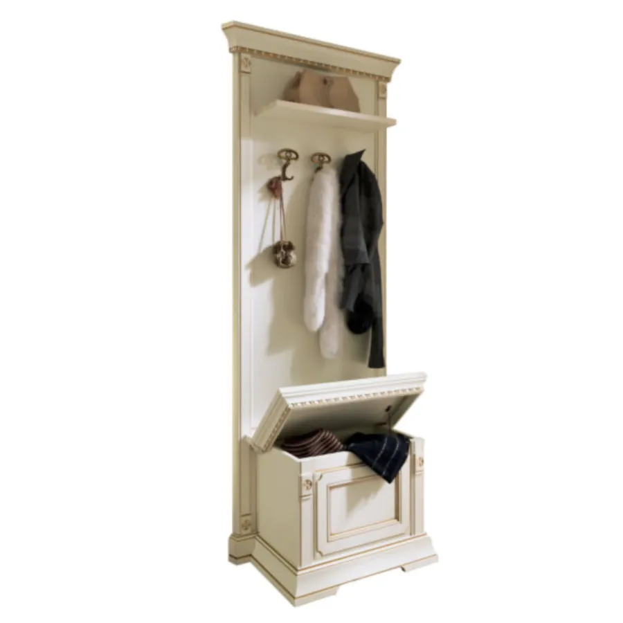 Palazzo Ducale White Włoski panel na korytarz 83 x 214 x 9 cm / SET-71BO80-72-23-33-3W