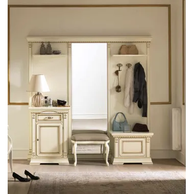 Palazzo Ducale White Włoski panel na korytarz 180 x 214 x 9cm / SET-BO-72-23-33-3BZ90