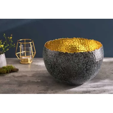 Invicta Misa dekoracyjna Orient srebrna z patyną 24cm / 41564