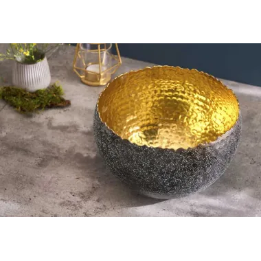 Invicta Misa dekoracyjna Orient srebrna z patyną 24cm / 41564