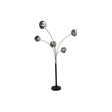 Invicta Lampa stojąca LIQUID DIAMOND 5 szklanych kloszy smoke / 48502