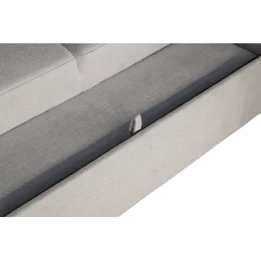 Invicta Sofa narożna APARTMENT z funkcją spania beżowa tkania 245 x 90 x 150cm / 47598