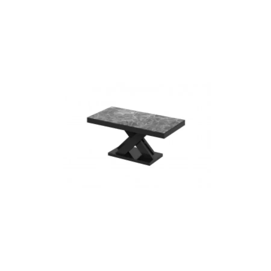 Stolik kawowy ława XENON MINI Venatino Dark HG + czarny HG 120 x 50 x 60cm