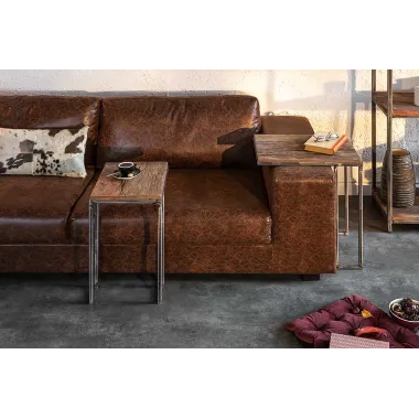 EUPHORIA BARRACUDA Zestaw 2 stolików bocznych teak / 339593