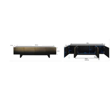 Kare Szafka RTV PREZIOSO 180 x 45 x 40cm / 87844