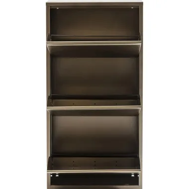 Kare Szafka na buty CARUSO 3 dark bronze 50 x 103.5 x 15cm / 82547